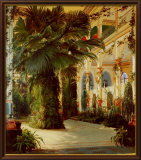 Interior of a Palm House Posters av Karl Blechen Interior of a Palm House Posters av Karl Blechen