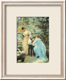 Té de las cinco en punto, 1891 Láminas por Mary Fairchild MacMonnies