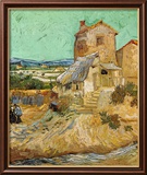 Vieux moulin Affiche par Vincent van Gogh