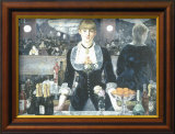 Un bar aux Folies-Bergère Art par Édouard Manet