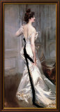 L'écharpe noire Affiche par Giovanni Boldini