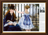 Les Impressionnistes, Edouard Manet, La gare Saint-Lazare Posters par Édouard Manet