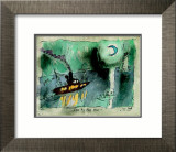 Once in a Blue Moon Art by Lyonel Feininger