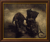 Still Life of Shoes Láminas por Vincent van Gogh