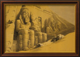 The Great Temple of Aboo Simble Láminas por David Roberts The Great Temple of Aboo Simble Láminas por David Roberts