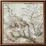 Almendro con flores, San Remy (Almond Branches in Bloom, San Remy, ca. 1890 (ocre)) Lámina por Vincent van Gogh Almendro con flores, San Remy (Almond Branches in Bloom, San Remy, ca. 1890 (ocre)) Lámina por Vincent van Gogh