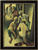 The Crapshooters Prints by Thomas Hart Benton