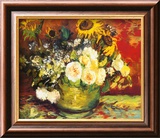 Vase of Flowers Arte por Vincent van Gogh