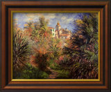 Jardines de Bordighera, 1884 Pósters por Claude Monet