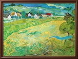 Sunny Meadow in Arles, c.1890 Láminas por Vincent van Gogh