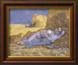 Descanso a mediodía (inspirado en Millet), ca.1890 Láminas por Vincent van Gogh