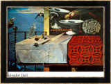 A Lively Still Life Poster by Salvador Dalí