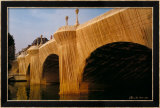 Eingehüllte Pont Neuf Poster von Christo 