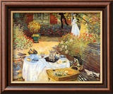 Le déjeuner Affiches par Claude Monet