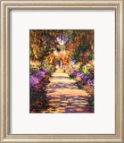 Une allée du jardin de Monet, Giverny Posters par Claude Monet