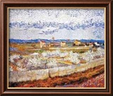 Peach Blossoms in the Crau, c.1889 Láminas por Vincent van Gogh