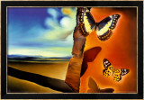 Paisaje con mariposas Póster por Salvador Dalí
