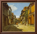 Rue De La Bavolle Affiches par Claude Monet
