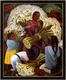 Le marchand de fleurs Posters par Diego Rivera