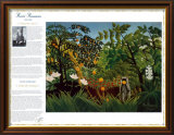 Masterworks of Art - Exotic Landscape Prints by Henri Rousseau