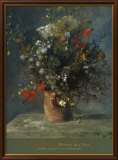 Flowers in a Vase c.1866 Pósters por Pierre-Auguste Renoir Flowers in a Vase c.1866 Pósters por Pierre-Auguste Renoir