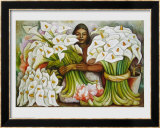 Vendadora de Alcatraces, 1938 Affiches par Diego Rivera