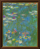 Water Lilies (detail) Affiches par Claude Monet