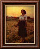 The Song of the Lark Plakater av Jules Breton