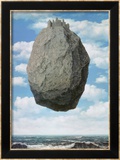 La château des Pyrénées Art par Rene Magritte