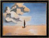 Erscheinung meiner Cousine Carolinetta am Strand von Rosas, 1934 Poster von Salvador Dalí