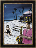 Club océanique Poster par Loustal 