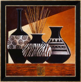Patterns in Ebony I Affiches par Keith Mallett