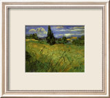 Les blés verts Affiches par Vincent van Gogh