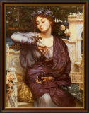 Libra et son moineau Posters par Edward John Poynter