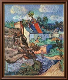 Houses at Auvers, c.1890 Arte por Vincent van Gogh