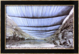 Over the River IV: Underneath Affischer av Christo Over the River IV: Underneath Affischer av Christo