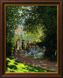 The Parc Monceau Framed Giclee Print by Claude Monet