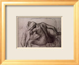 Femme à sa toilette Affiche par Edgar Degas