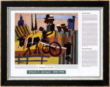 Artistas afroamericanos: William H. Johnson, Acudiendo a la iglesia Póster por William H. Johnson Artistas afroamericanos: William H. Johnson, Acudiendo a la iglesia Póster por William H. Johnson