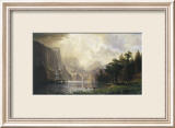 Among the Sierra Nevada, California, 1868 Posters by Albert Bierstadt