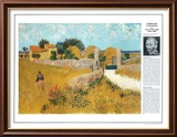 Meisterwerke der Kunst – Bauernhof Kunstdrucke von Vincent van Gogh
