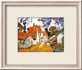 Strasse in Auvers Láminas por Vincent van Gogh Strasse in Auvers Láminas por Vincent van Gogh