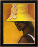 Sombrero amarillo Póster por Laurie Cooper Sombrero amarillo Póster por Laurie Cooper