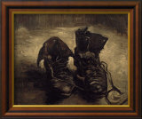 Still Life of Shoes Póster por Vincent van Gogh