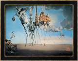 La tentation de Saint-Antoine, 1946 Posters par Salvador Dalí