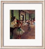 La classe de danse Art par Edgar Degas