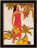 La fruta del pan Lámina giclée enmarcada por John Kelly
