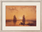 Statues de Memnon à Thèbes Affiches par David Roberts