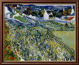 Viñedo en Auvers, 1890 Pósters por Vincent van Gogh