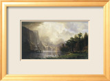 Among the Sierra Nevada, California, 1868 Prints by Albert Bierstadt